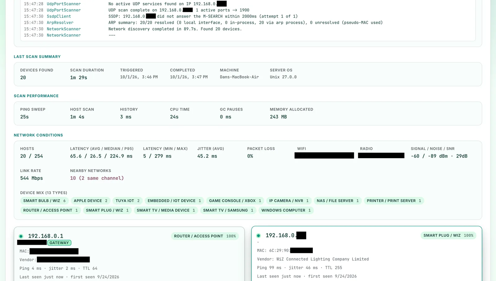Screenshot 1 of 2 of Local Network Discovery